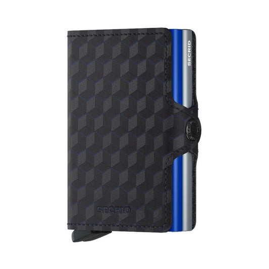 Secrid Twinwallet Optical Titanium/Blue  - TOPTITANIUMBLUE