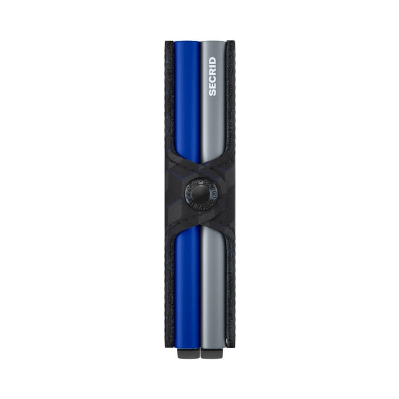 Secrid Twinwallet Optical Titanium/Blue  - TOPTITANIUMBLUE