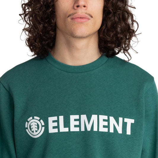 Element Blazin Crew Sweat Jasper  - U1CRA1ELF04966