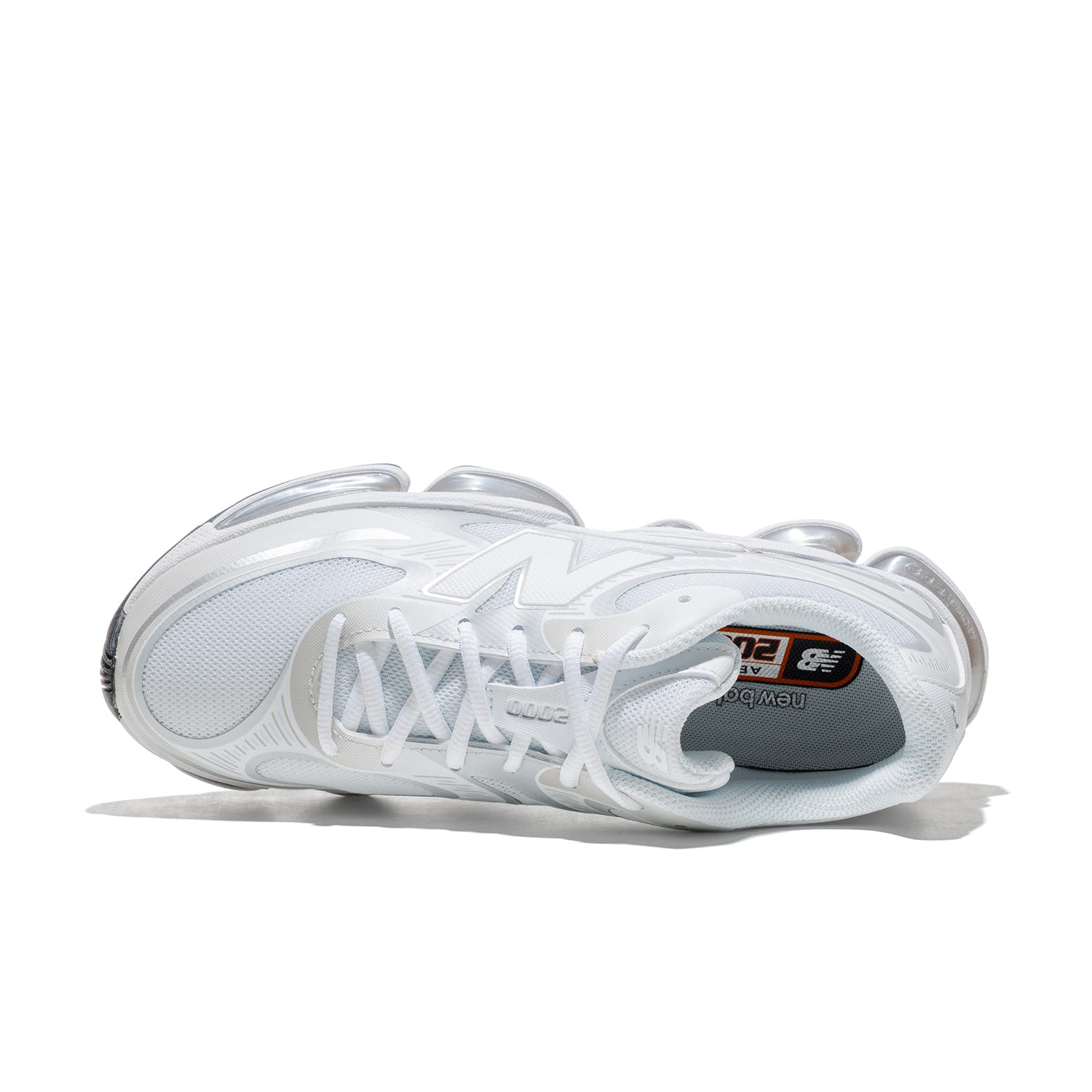 New Balance 2000 White/Silver Mettalic  - U20004GM