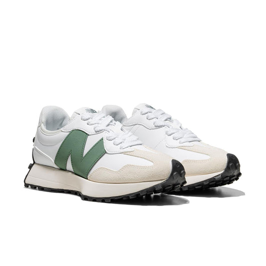 New Balance 327 White/Dark Juniper  - U327SKC