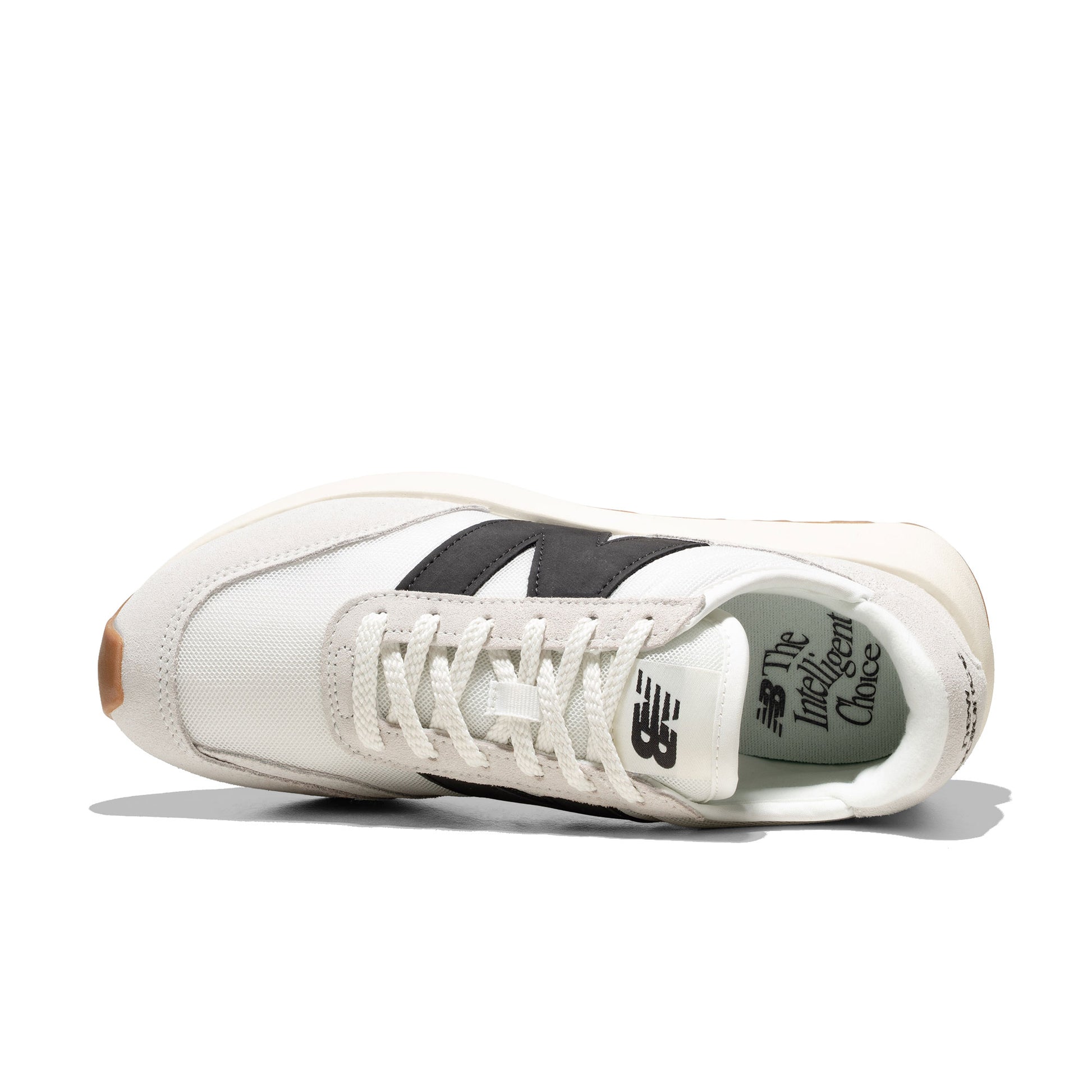 New Balance 370 Sea Salt/Black Cement  - U370CA