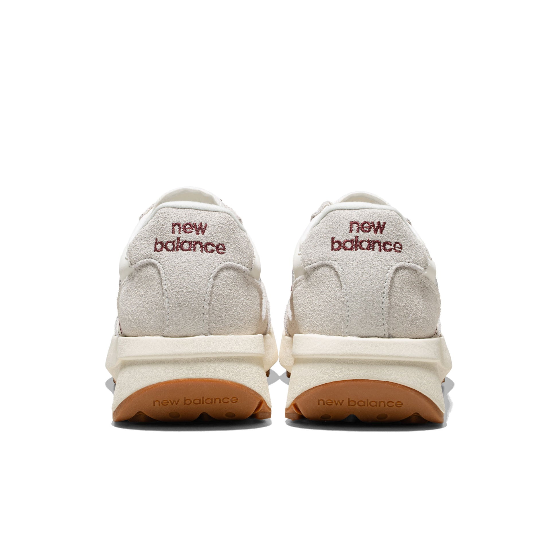 New Balance 370 Sea Salt/Classic Crimson  - U370CB