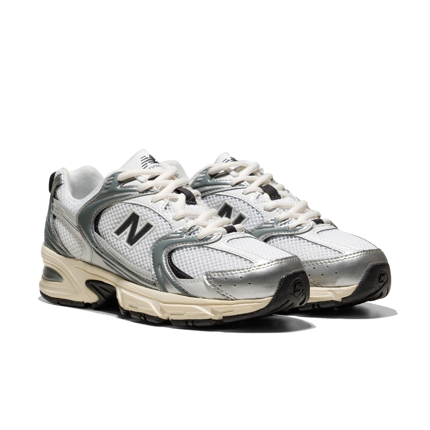 New Balance 530 Silver Metallic/Black Cement  - U530ESA