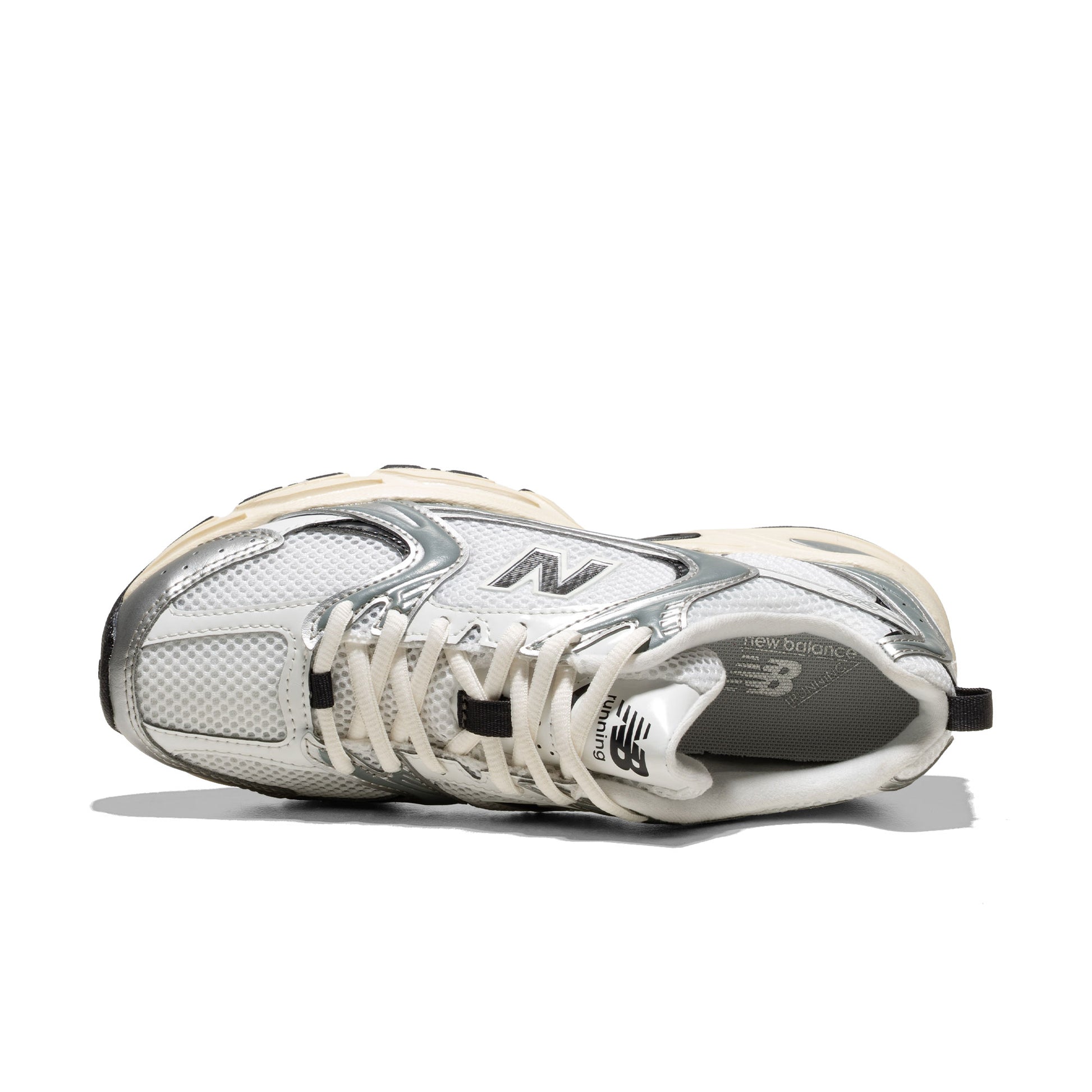 New Balance 530 Silver Metallic/Black Cement  - U530ESA