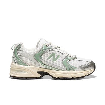 New Balance 530 Silver Metallic/Green  - U530SEB