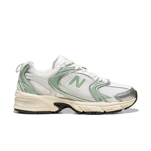 New Balance 530 Silver Metallic/Green  - U530SEB