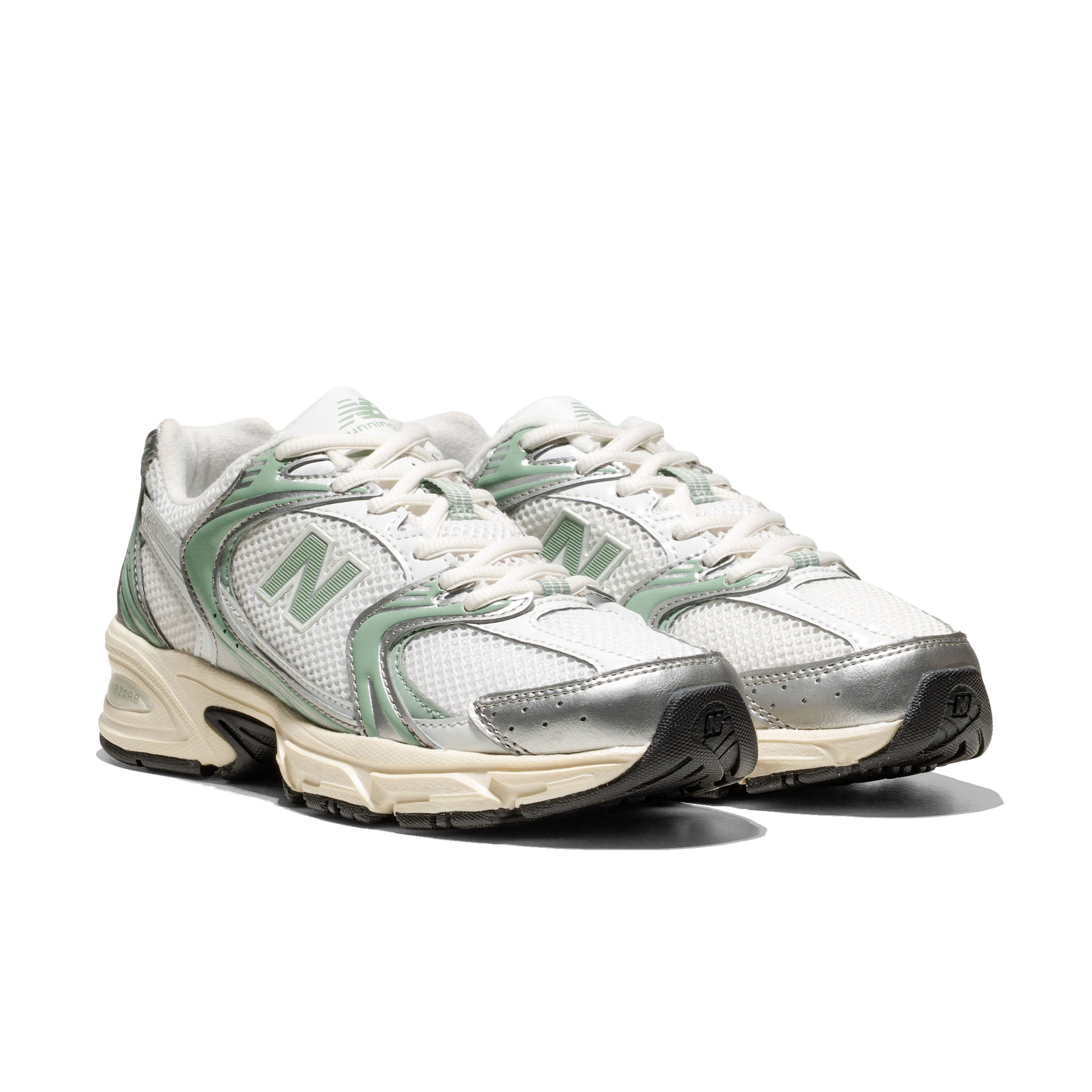 New Balance 530 Silver Metallic/Green  - U530SEB