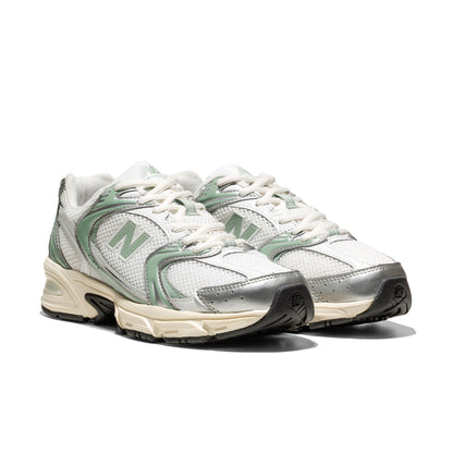 New Balance 530 Silver Metallic/Green  - U530SEB