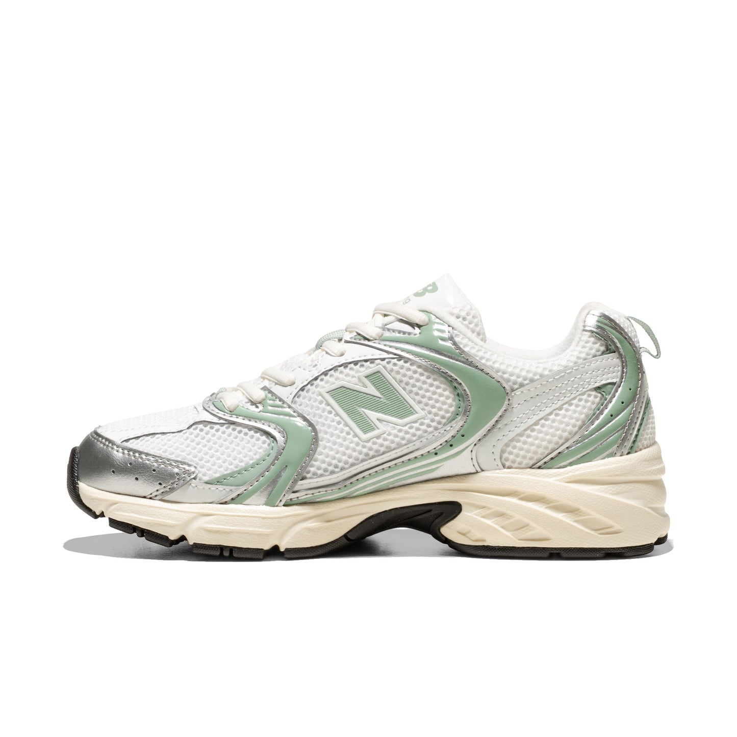 New Balance 530 Silver Metallic/Green  - U530SEB