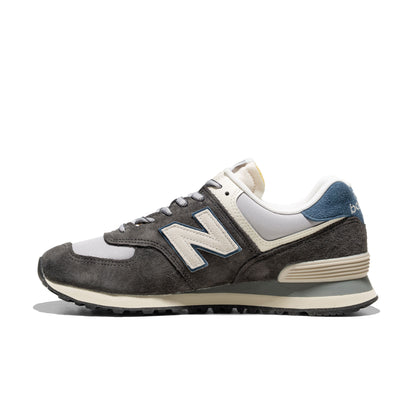 New Balance 574 Black Cement/Rain Cloud  - U574NVE