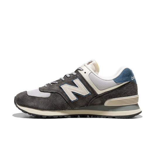 New Balance 574 Black Cement/Rain Cloud  - U574NVE