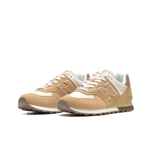 New Balance 574 Bone/White  - U574SBW