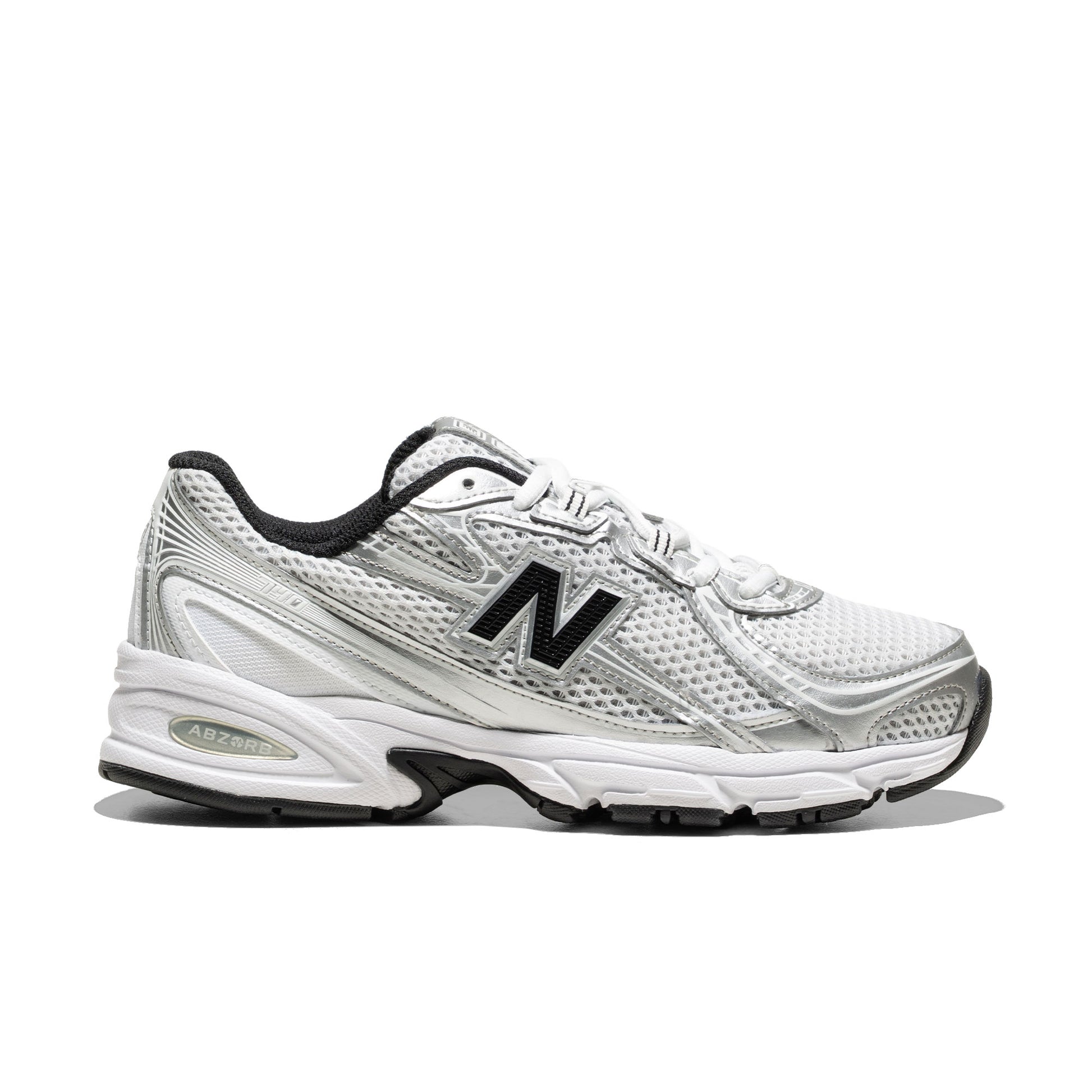 New Balance 740 White/Silver Metallic/Black  - U740NW2
