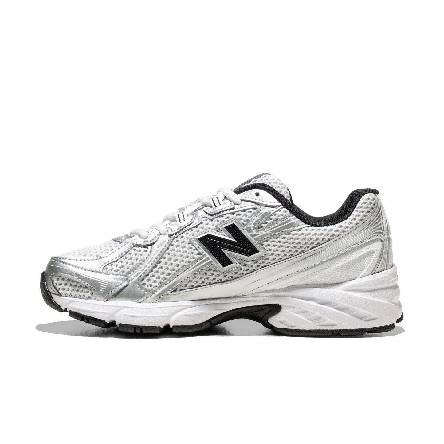 New Balance 740 White/Silver Metallic/Black  - U740NW2