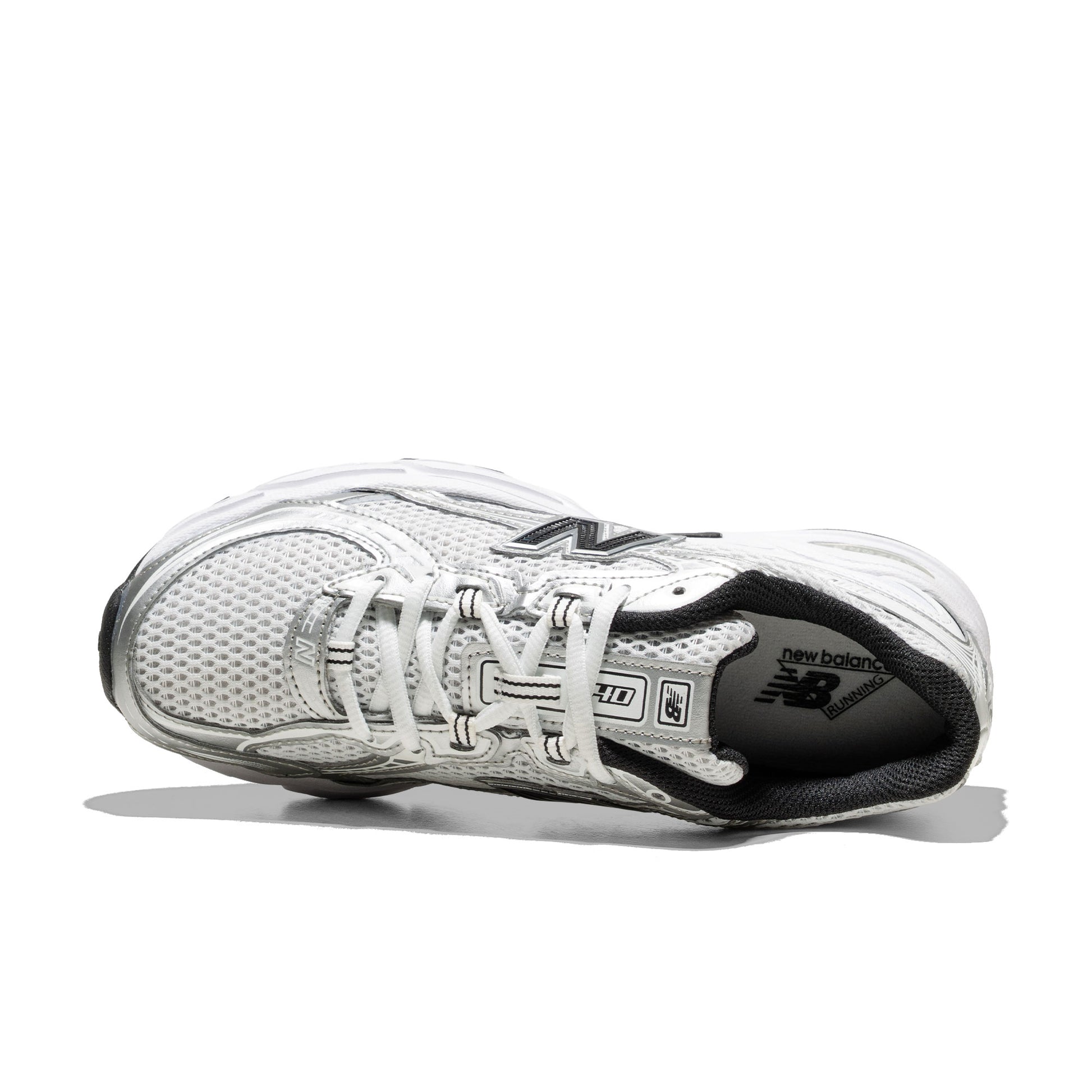 New Balance 740 White/Silver Metallic/Black  - U740NW2