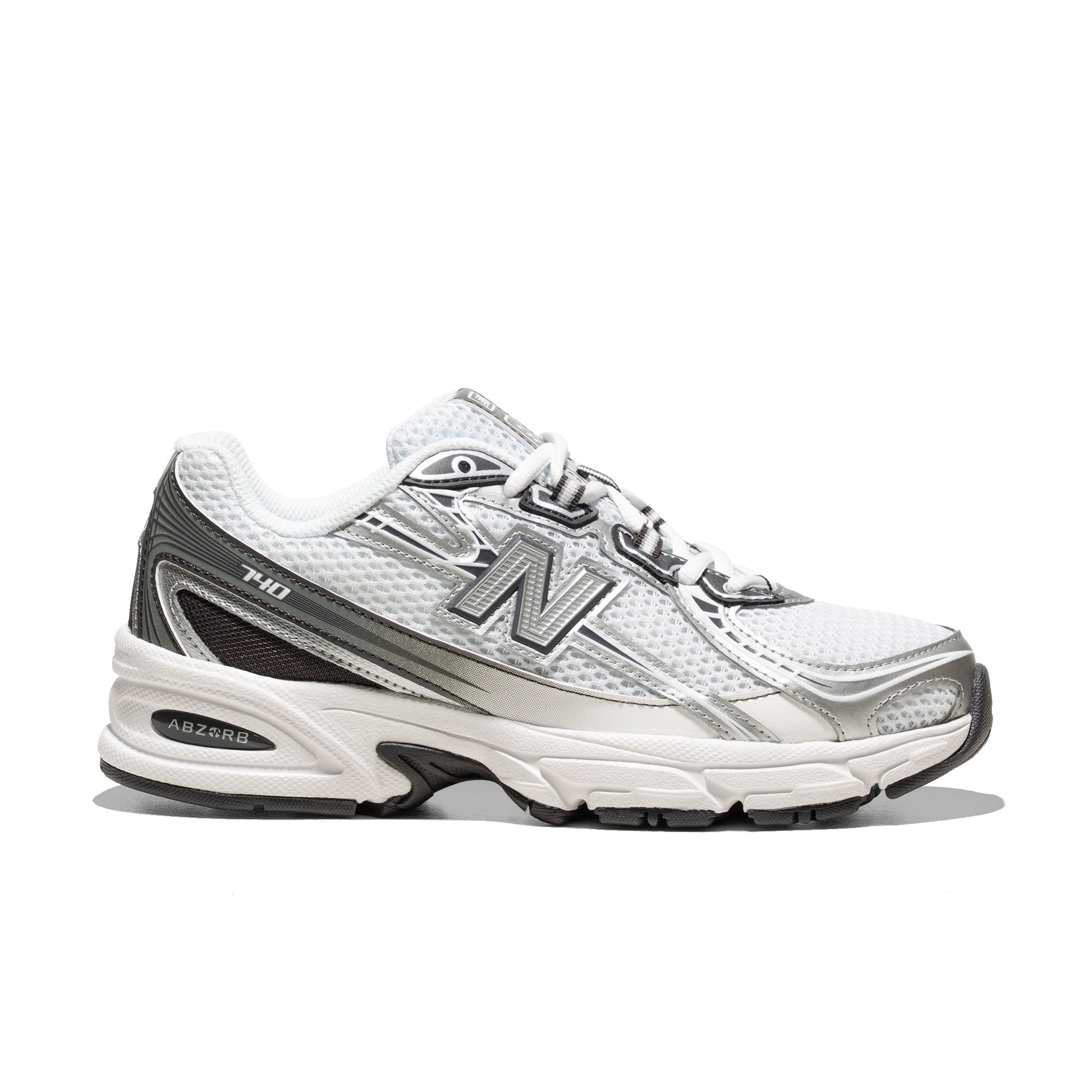 New Balance 740 White/Black Cement  - U740PH2
