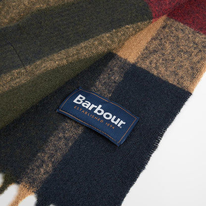 Barbour Westerdale Scarf Sage/Sandstone  - USC0391GN91