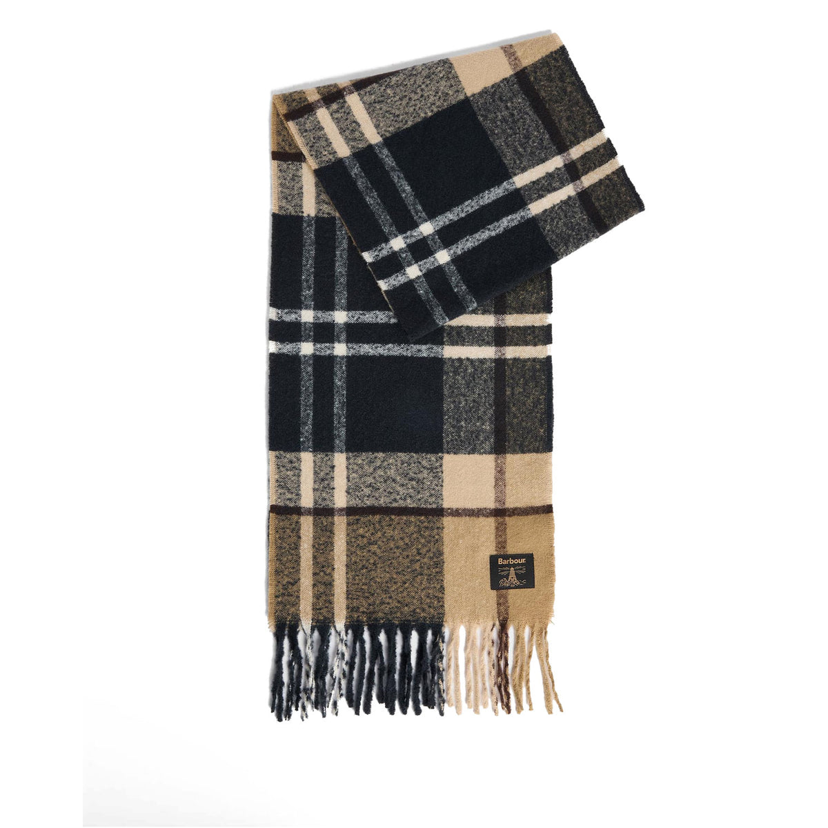 Barbour Yorklane Tartan Scarf Birchwood Dress Tartan  - USC0403TN39