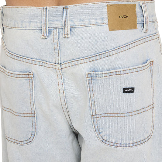 RVCA Skate Denim Pant Ash Blue  - UVYDP03001-ASB