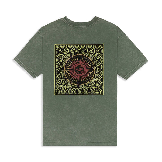 RVCA Jupiter T-Shirt Jade  - UVYZT00893-GNB0