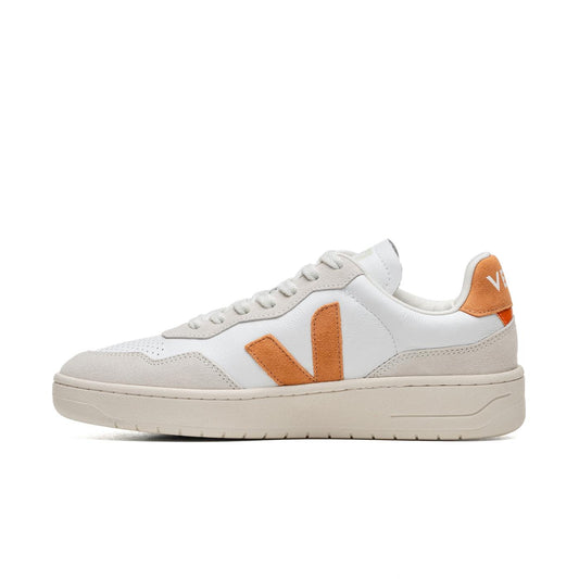 Veja V-90 O.T. Leather Extra-White/Umber  - VD2003389