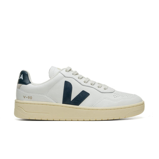 Veja V-90 O.T. Leather Extra-White/Nautico  - VD2003656