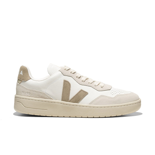 Veja V-90 O.T. Leather White/Taupe  - VD2020909