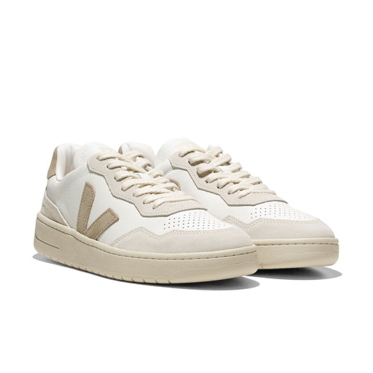 Veja V-90 O.T. Leather White/Taupe  - VD2020909