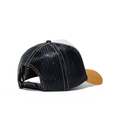 Von Dutch Trucker Cap White/Camel/Black  - VD_0_CAS1_CLA