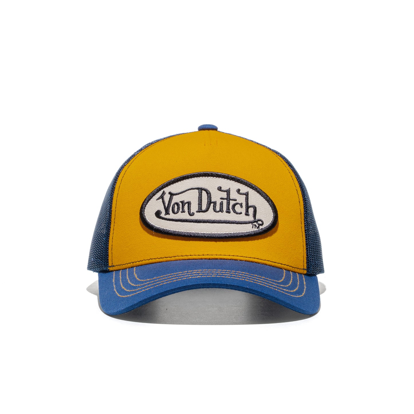 Von Dutch Trucker Cap Yellow/Blue  - VD_0_CAS1_COL_ORA