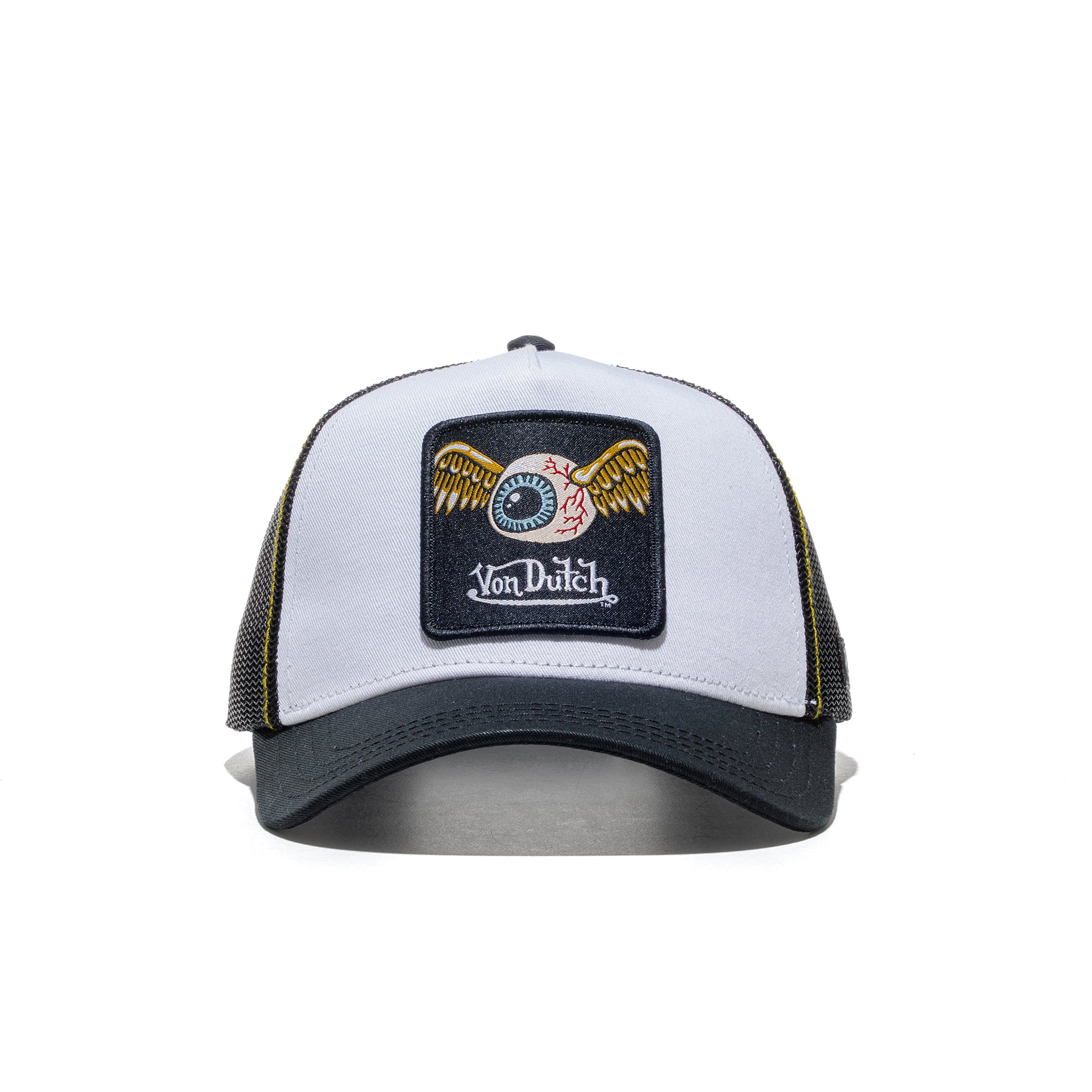 Von Dutch Trucker Cap White/Black  - VD_0_CAS1_GRN2