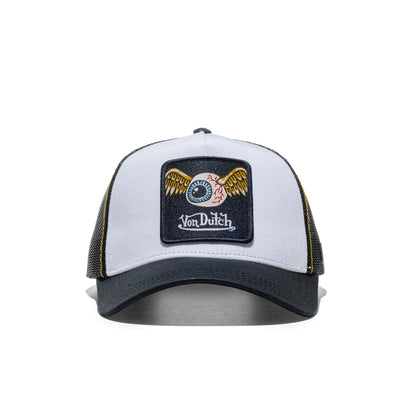 Von Dutch Trucker Cap White/Black  - VD_0_CAS1_GRN2