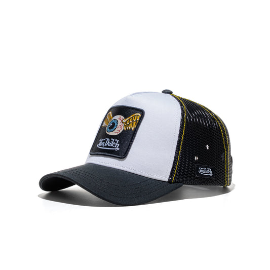 Von Dutch Trucker Cap White/Black  - VD_0_CAS1_GRN2