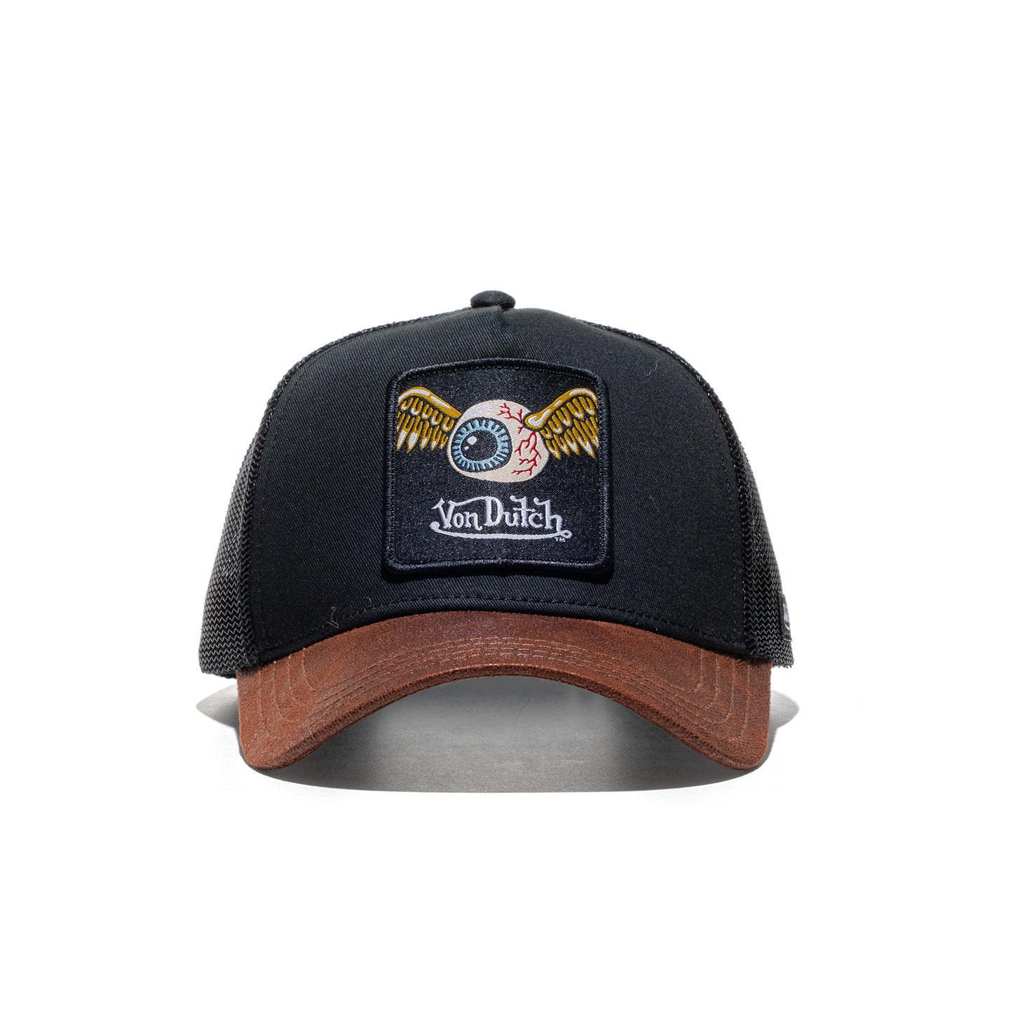 Von Dutch Trucker Cap Black/Brown  - VD_0_CAS1_GRN6