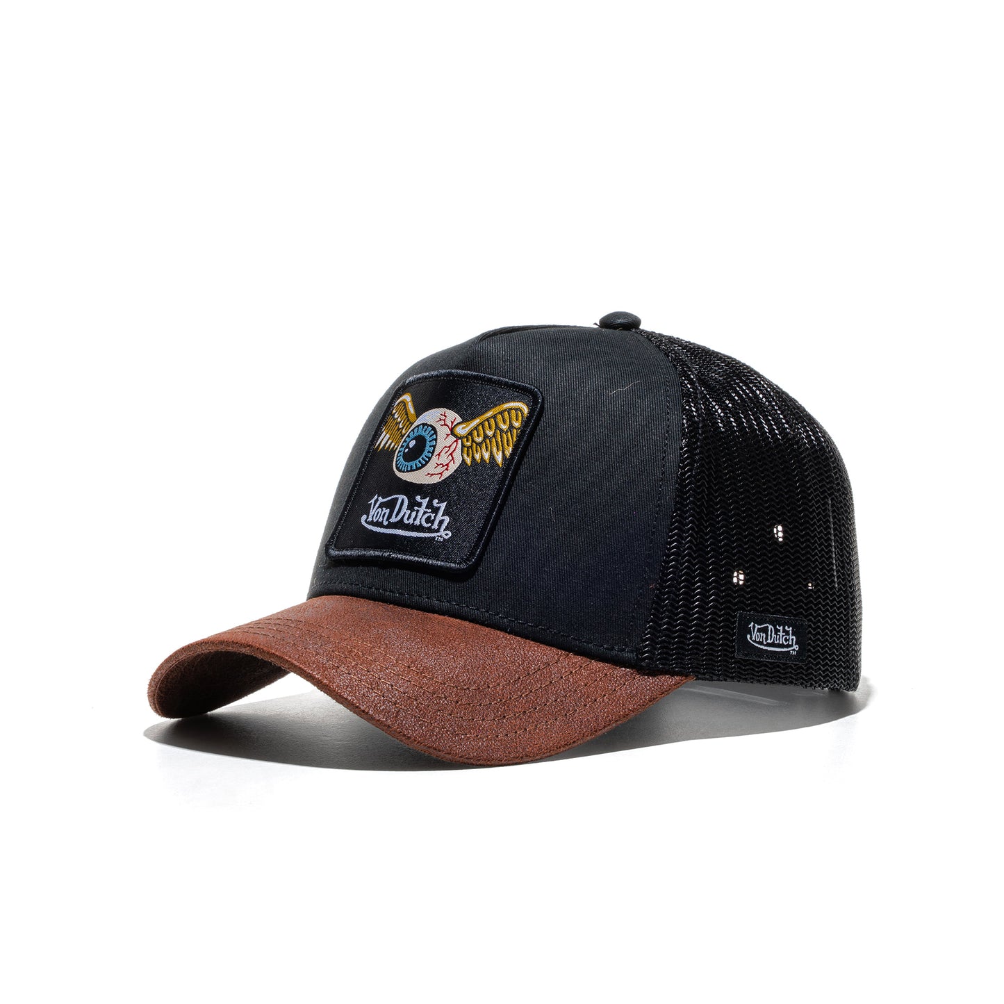 Von Dutch Trucker Cap Black/Brown  - VD_0_CAS1_GRN6