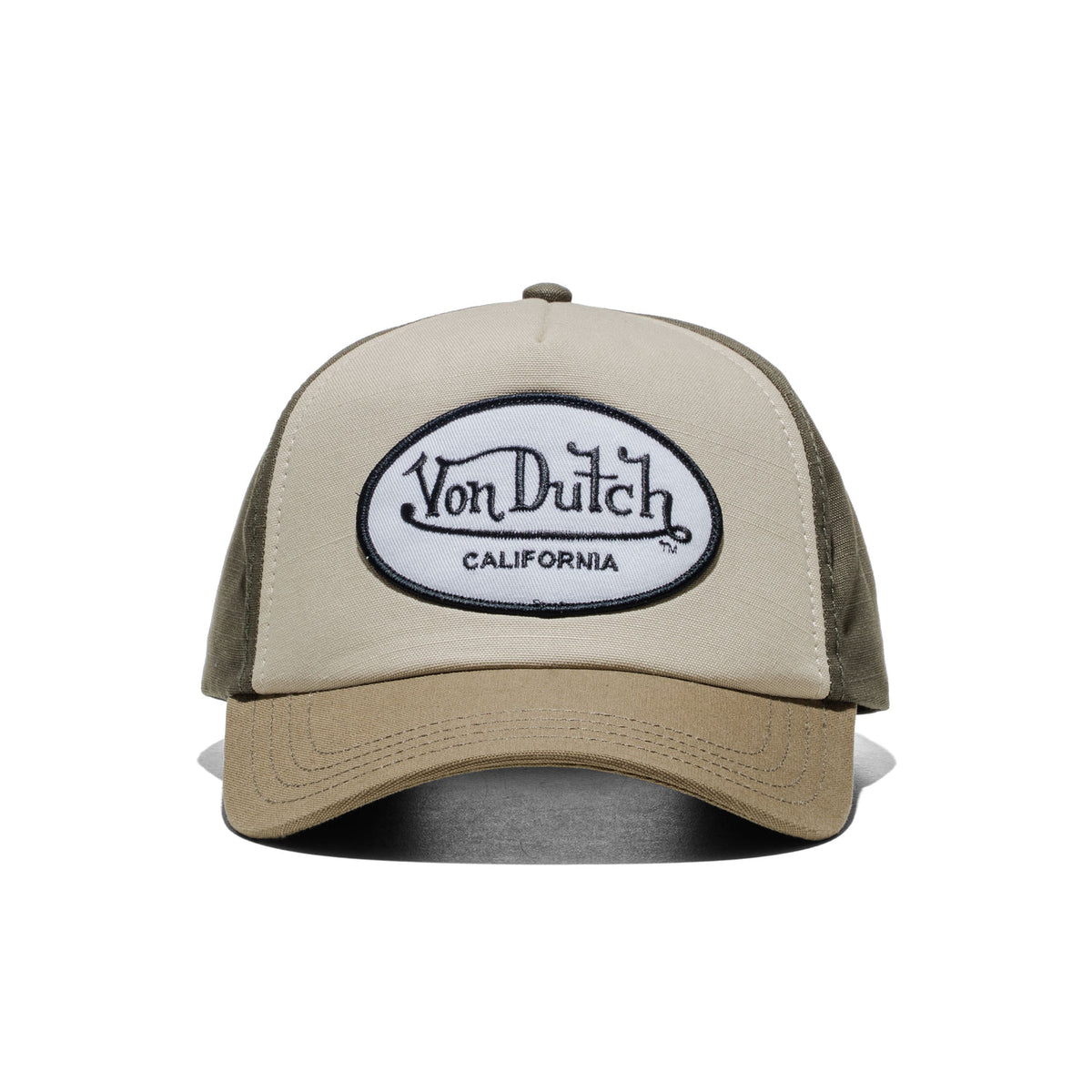 Von Dutch Snapback Cap Light Green/Olive Green  - VD_0_CAS1_JAC_TOI1