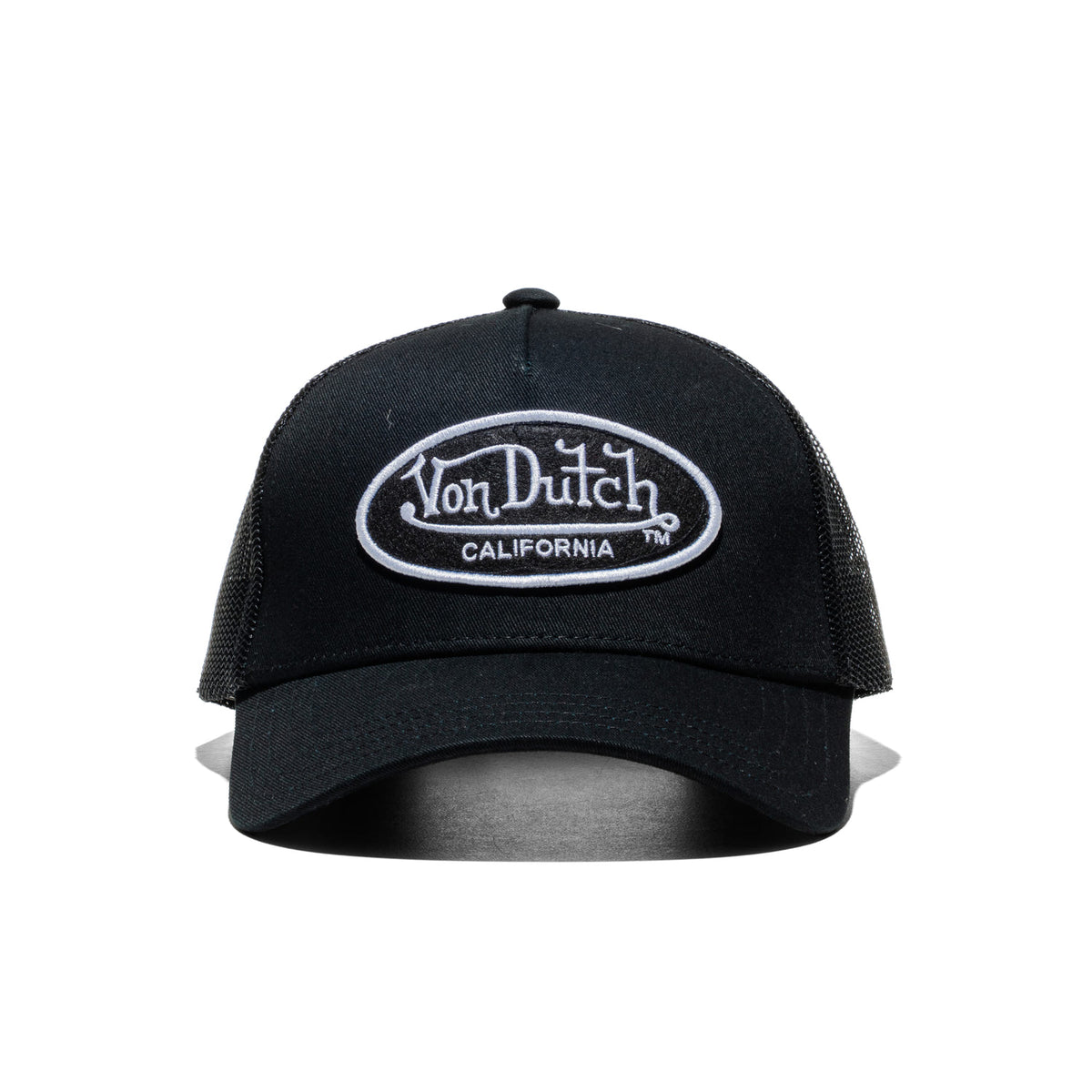 Von Dutch Trucker Cap Black  - VD_0_CAS1_LOFB5