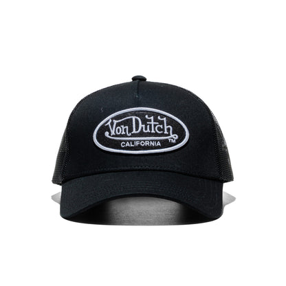Von Dutch Trucker Cap Black  - VD_0_CAS1_LOFB5