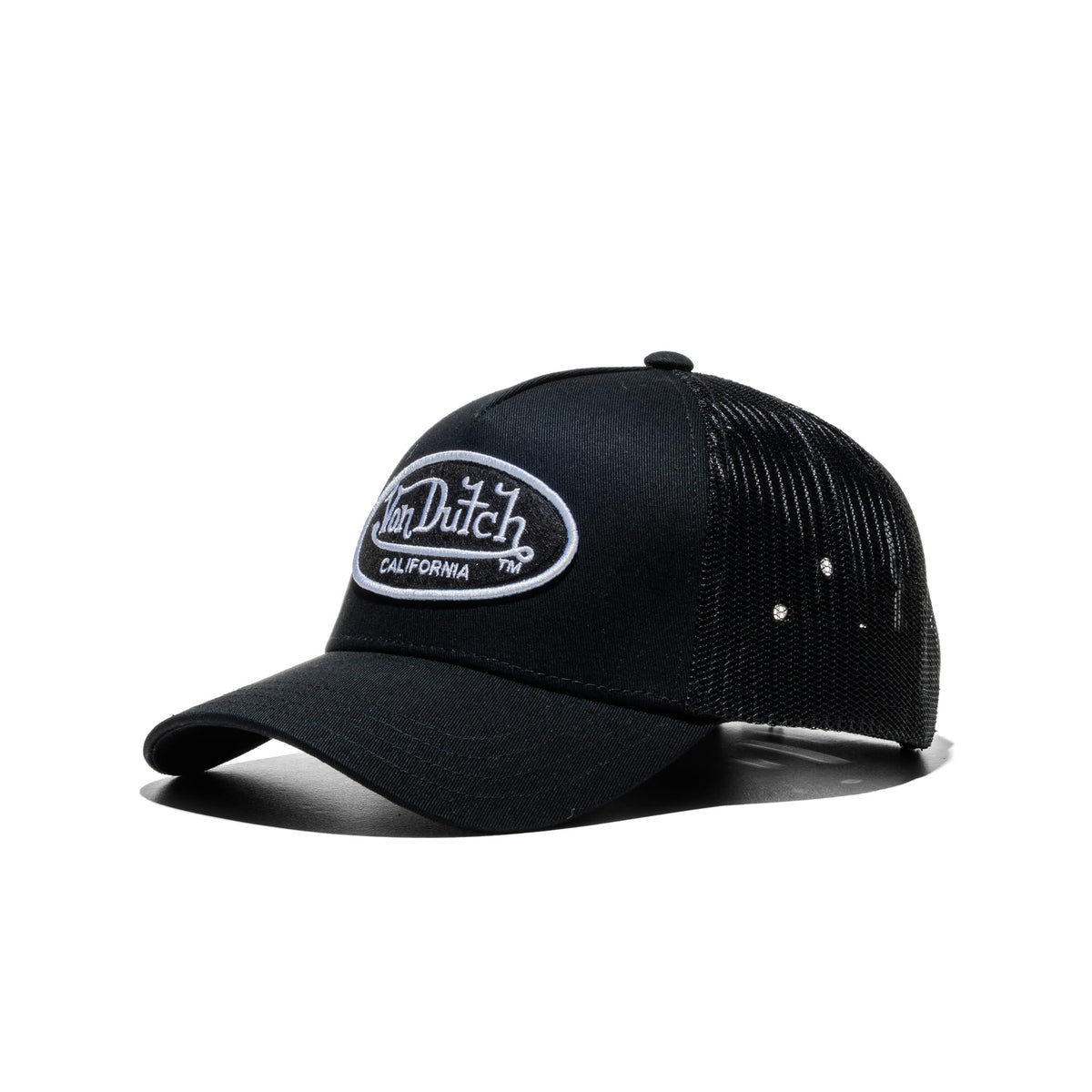 Von Dutch Trucker Cap Black  - VD_0_CAS1_LOFB5