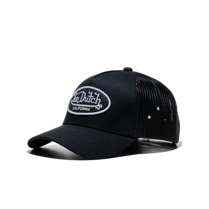 Von Dutch Trucker Cap Black  - VD_0_CAS1_LOFB5
