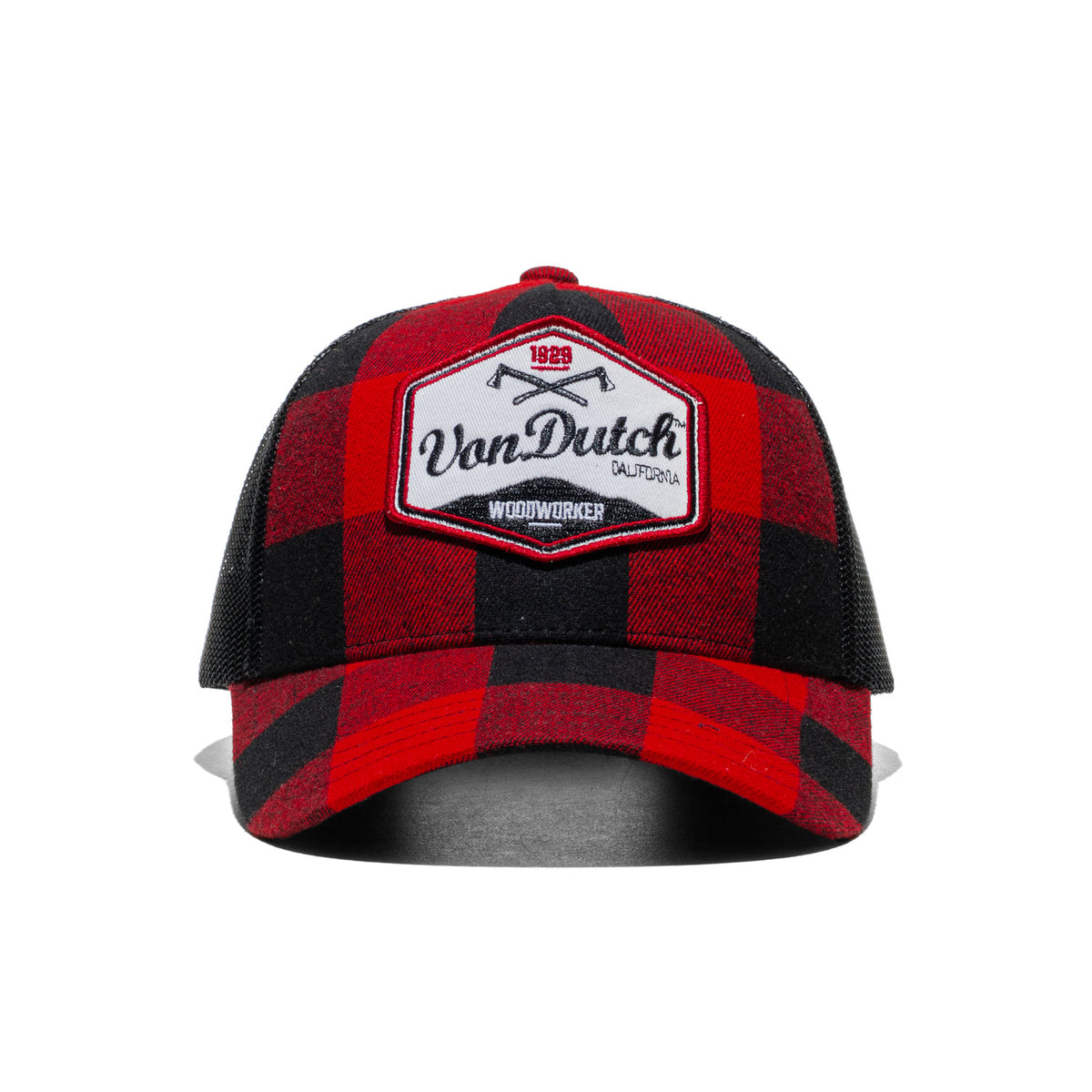 Von Dutch Trucker Cap Red/Black  - VD_1_CB_CAR_01