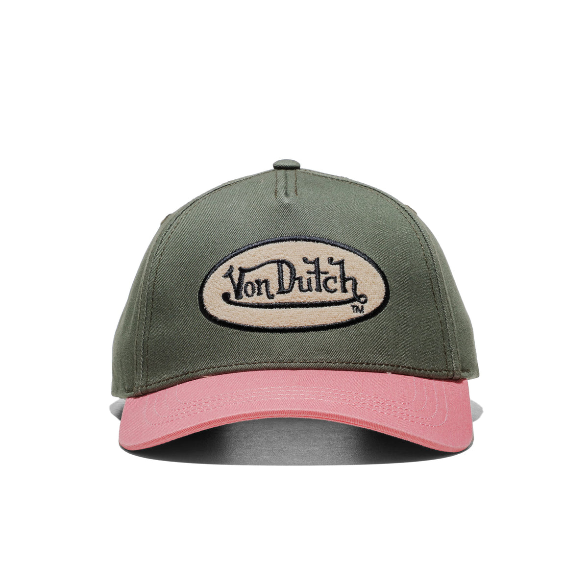 Von Dutch Trucker Cap Navy/Burgundy/Army Green  - VD_1_CB_TERRY_21