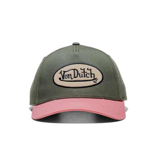 Von Dutch Trucker Cap Navy/Burgundy/Army Green  - VD_1_CB_TERRY_21