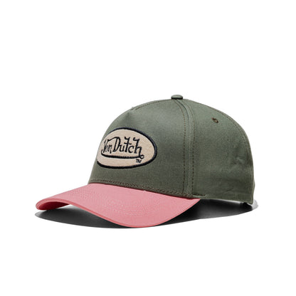 Von Dutch Trucker Cap Navy/Burgundy/Army Green  - VD_1_CB_TERRY_21