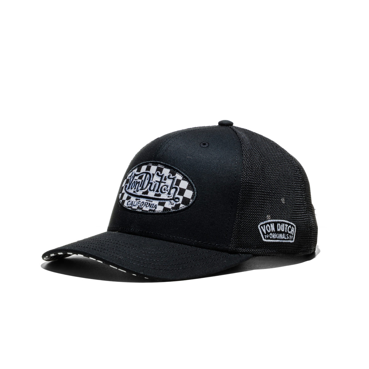 Von Dutch Trucker Cap Black  - VD_1_CS_SEM_09
