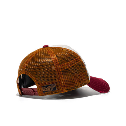 Von Dutch Trucker Cap Beige/Burgundy/Caramel  - VD_1_CT-MUBU