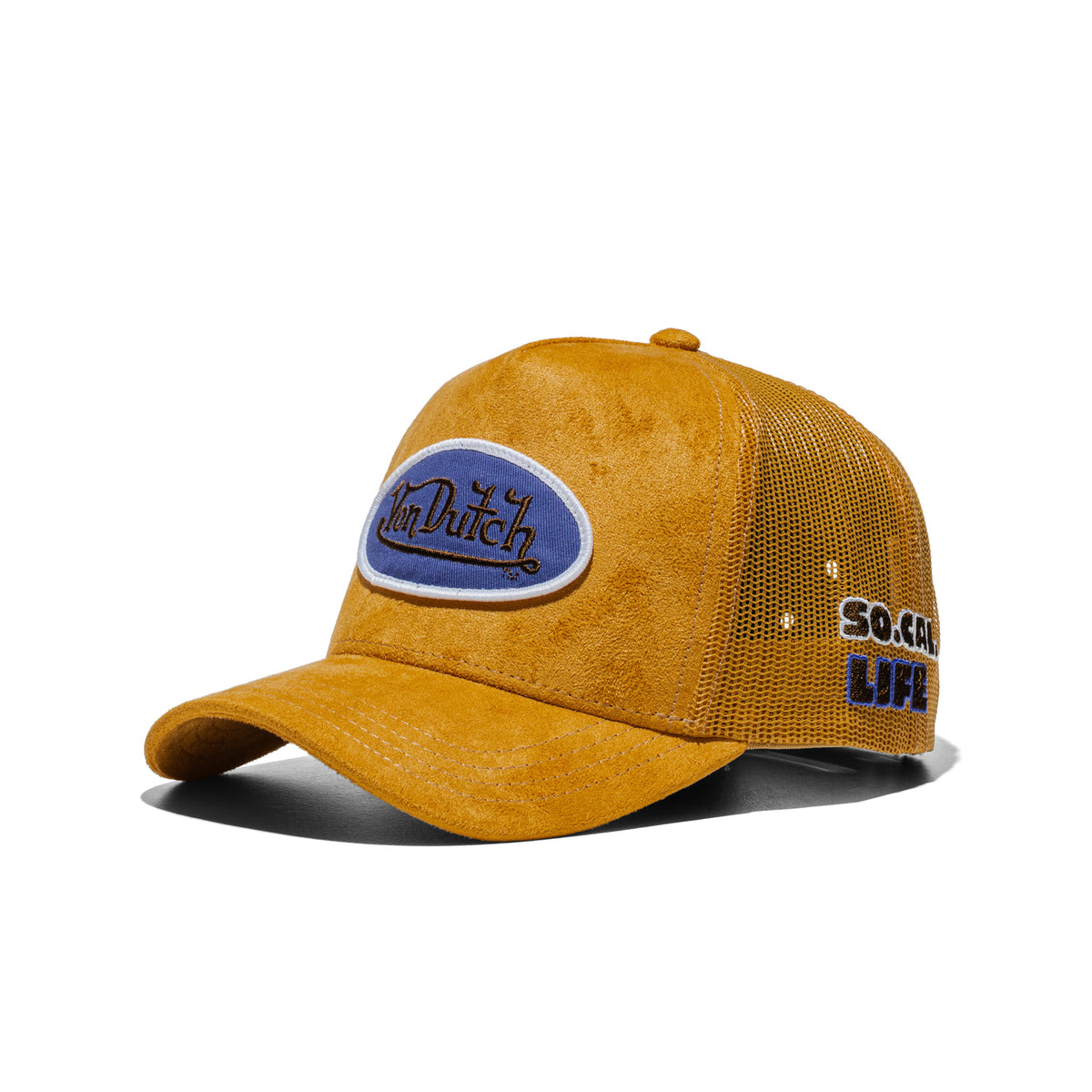 Von Dutch Trucker Cap Camel/Purple  - VD_1_CT_FUR_17