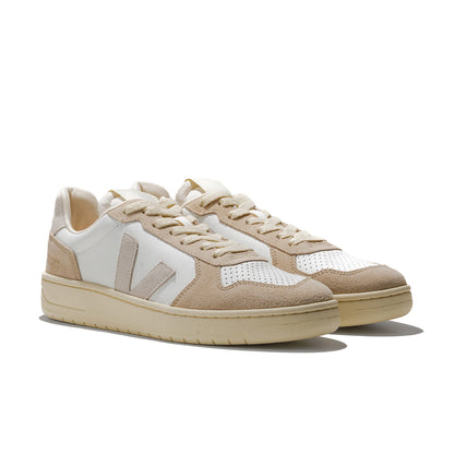 Veja V-82 Leather White/Natural/Almond  - VE3321696