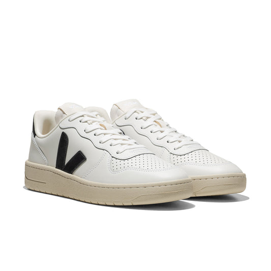 Veja Volley V-10 Leather Extra-White/Black  - VI0220738